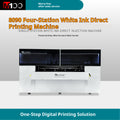 8090 Four-Station White Ink Direct Printing Machine