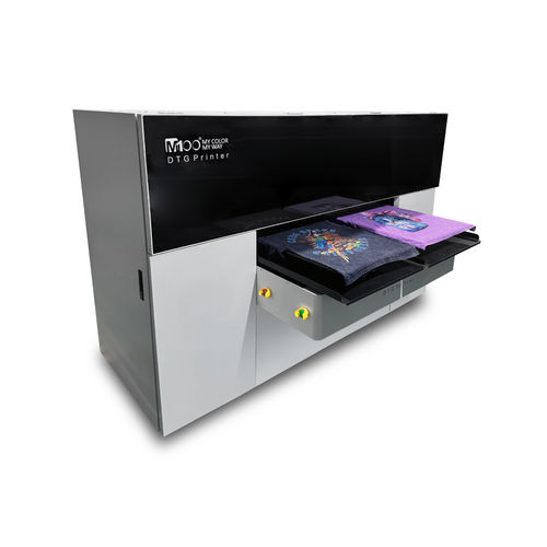 6090 Six-head Unprocessed Dual-Station White Ink Direct Printing Machine