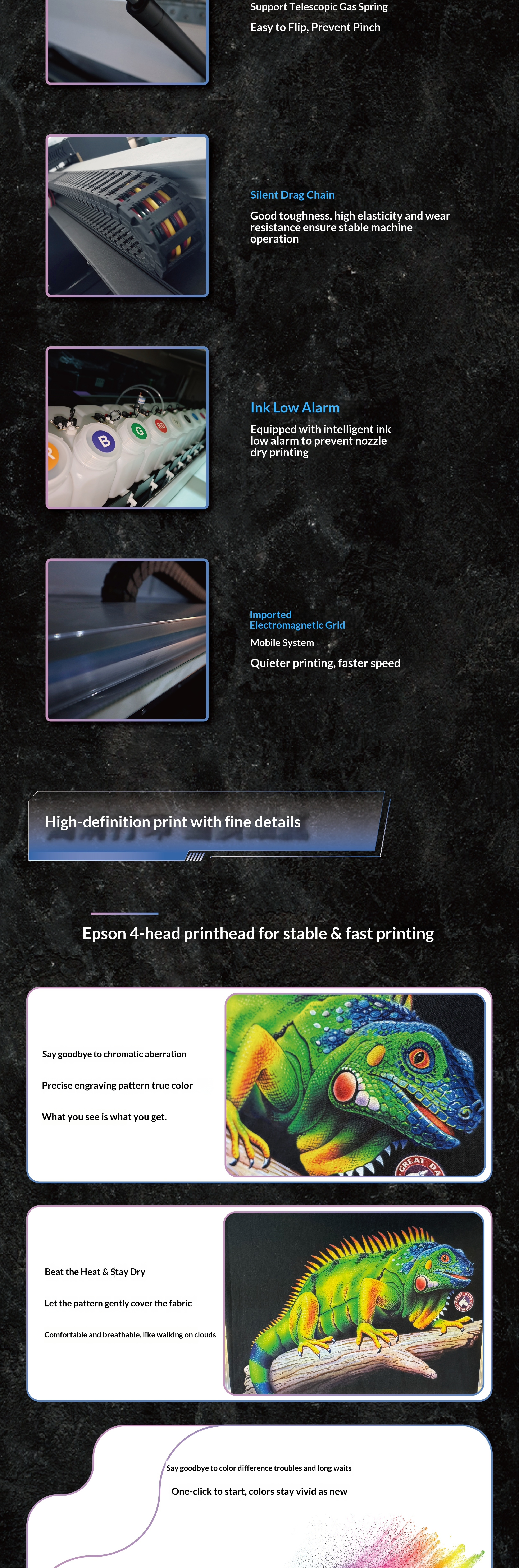 M100Pro6090DTG Double Workstation Printing Machine (ep4)